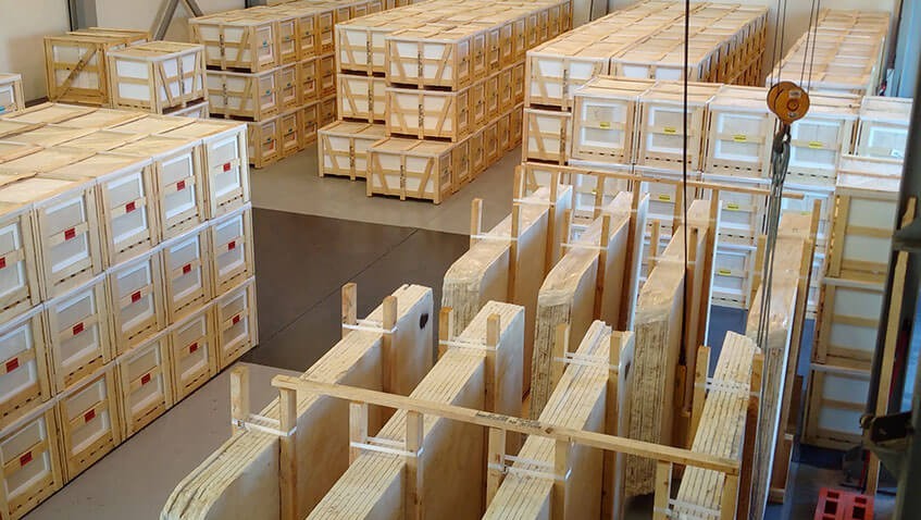 Diferentes tipos de mármol Crema Marfil